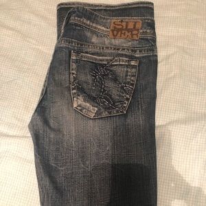 Silver Twisted jeans size 29x31